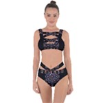Rosette Cathedral Bandaged Up Bikini Set 