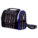 Rosette Cathedral Satchel Shoulder Bag