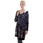 Rosette Cathedral Hooded Pocket Cardigan