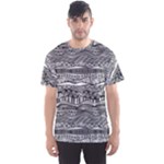 Ethno Seamless Pattern Men s Sport Mesh T-Shirt