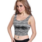 Ethno Seamless Pattern Crop Top