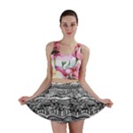 Ethno Seamless Pattern Mini Skirt