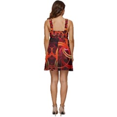Ruffle Strap Babydoll Chiffon Dress 