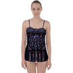Rosette Cathedral Babydoll Tankini Set