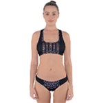 Rosette Cathedral Cross Back Hipster Bikini Set