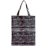 Ethno Seamless Pattern Zipper Classic Tote Bag