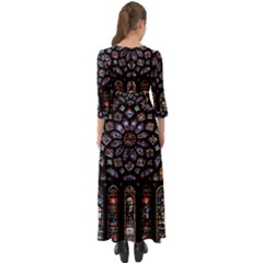Button Up Boho Maxi Dress 