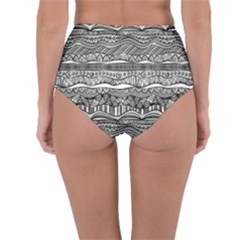 Reversible High-Waist Bikini Bottoms 