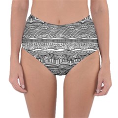 Reversible High-Waist Bikini Bottoms 