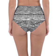 Reversible High-Waist Bikini Bottoms 