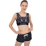 Rosette Cathedral V-Back Sports Bra
