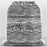 Ethno Seamless Pattern Drawstring Bag (Large)