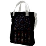 Rosette Cathedral Canvas Messenger Bag