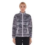 Ethno Seamless Pattern Women s Bomber Jacket