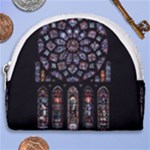 Rosette Cathedral Horseshoe Style Canvas Pouch