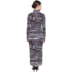 Turtleneck Maxi Dress 