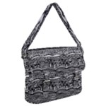 Ethno Seamless Pattern Buckle Messenger Bag