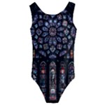 Rosette Cathedral Kids  Cut-Out Back One Piece Swimsuit