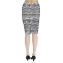 Midi Wrap Pencil Skirt 