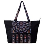 Rosette Cathedral Full Print Shoulder Bag