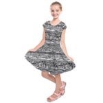Ethno Seamless Pattern Kids  Short Sleeve Dress