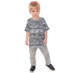 Ethno Seamless Pattern Kids  Raglan T-Shirt