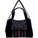 Rosette Cathedral Double Compartment Shoulder Bag