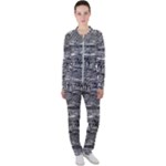 Ethno Seamless Pattern Casual Jacket and Pants Set
