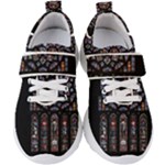 Rosette Cathedral Kids  Velcro Strap Shoes