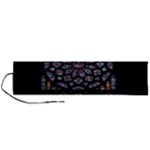 Rosette Cathedral Roll Up Canvas Pencil Holder (L)
