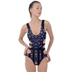 Rosette Cathedral Side Cut Out Swimsuit