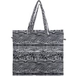 Ethno Seamless Pattern Canvas Travel Bag