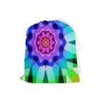 Ornament Kaleidoscope Drawstring Pouch (Large)