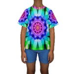 Ornament Kaleidoscope Kids  Short Sleeve Swimwear