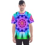 Ornament Kaleidoscope Men s Sport Mesh T-Shirt