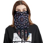 Rosette Cathedral Face Covering Bandana (Triangle)