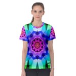 Ornament Kaleidoscope Women s Sport Mesh T-Shirt