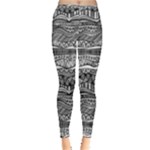 Ethno Seamless Pattern Inside Out Leggings