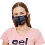 Rosette Cathedral Crease Cloth Face Mask (Adult)