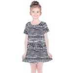 Ethno Seamless Pattern Kids  Simple Cotton Dress