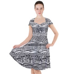 Cap Sleeve Midi Dress 