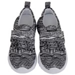 Ethno Seamless Pattern Kids  Velcro No Lace Shoes