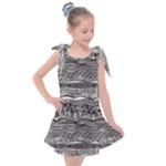 Ethno Seamless Pattern Kids  Tie Up Tunic Dress