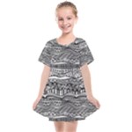 Ethno Seamless Pattern Kids  Smock Dress