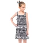 Ethno Seamless Pattern Kids  Overall Dress