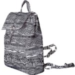 Ethno Seamless Pattern Buckle Everyday Backpack