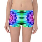 Ornament Kaleidoscope Reversible Boyleg Bikini Bottoms