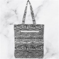 Double Zip Up Tote Bag 