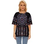 Rosette Cathedral Oversized Basic T-Shirt