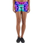 Ornament Kaleidoscope Yoga Shorts